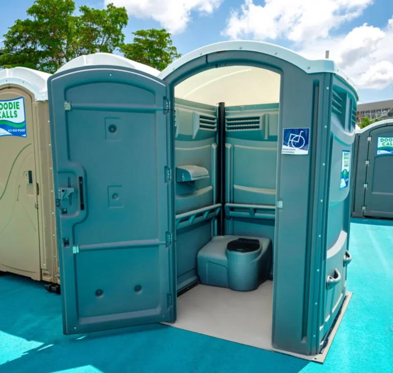 ADA Portable Toilet Interior