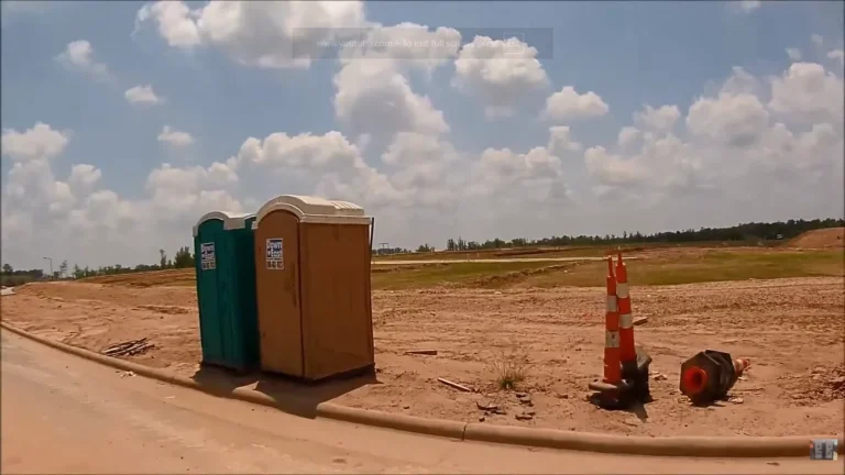 Porta Potty on construction sites